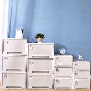 Chenyi Chất Lượng Cao Nhựa Đồ Lặt Vặt Lưu Trữ Container Lớn Nhựa Stackable Ngăn Kéo Hộ Gia Đình Quần Áo Lưu Trữ Bin & Hộp - Product Image 4