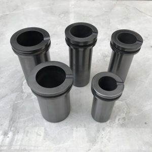 <span class=keywords><strong>Creuset</strong></span> en graphite à double anneau/col de 0,5 kg, 1 kg, 2 kg, 3 kg, 4 kg, 5 kg pour la fusion de l'or et la fabrication de bijoux en métaux précieux - Product Image 1