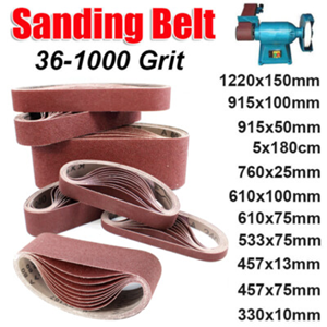 สายพานขัดทรายความแข็งปานกลาง 120 กรวด 10 มม. รุ่น GXK51 สำหรับงานไม้ - Product Image 6