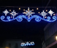 Luces Decorativas Navideñas LED 2D con Motivos Urbanos