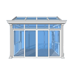 Bajo mantenimiento extensible Canadá Four Season Solarium Veranda Glass Sunrooms y Greenrooms - Product Image 1