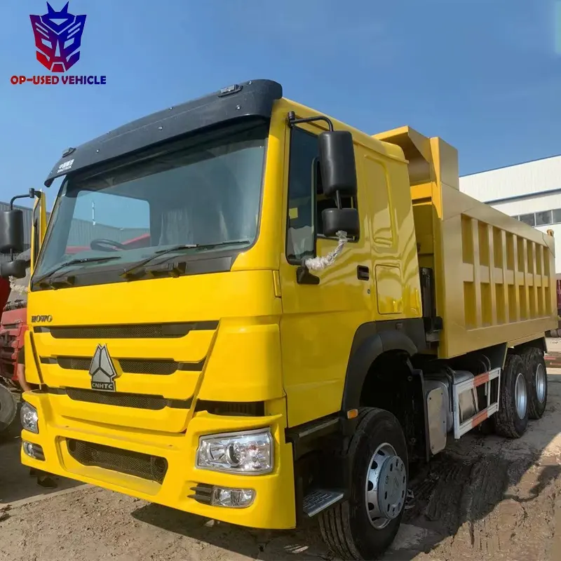 Gebrauchte 6x4 8x4 375 PS Sino Sino truck Howo Muldenkipper zum Verkaufs preis