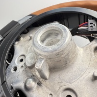 Volant sport en cuir semi-perforé pour F10 F11 F30 F36 M3 F80 M4 F82 M2 F87 X5 E70 E90 E92