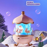Projecteur d'Étoiles Portable Rechargeable pour Enfants, Lampe Créative LED à Projection de Nébuleuse, Veilleuse de Dessin Animé pour Enfants