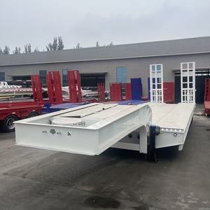 Remolque Extensible Sinotruck 50-80t Cimc HOWO para Transporte de Bulldozers Ligeros/Pesados - Product Image 4