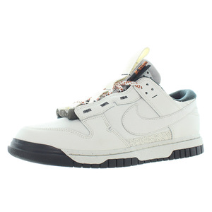 Nike รองเท้า Air Dunk สำหรับผู้ชาย, รองเท้า unisex สไตล์สปอร์ตย้อนยุค phantomy/ Phantom/ตาข่ายสีดำใส่สบาย-100% ของแท้ - Product Image 3