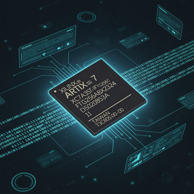 Xilinx Artix-7 XC7A35T-1FTG256C FPGA Surface Mount Cost-Effective Logic Solution High-Speed Transceivers for Embedded Vision
