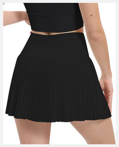 Nouvelle jupe courte de sport légère pour <span class=keywords><strong>femme</strong></span>, plissée, anti-transparence, extensible, séchage rapide, pour le yoga, le <span class=keywords><strong>golf</strong></span> et le tennis - Product Image 5