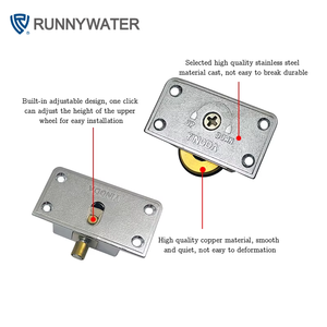 Kleiderschrank-Hängewagenrollen für Schiebetüren, große Schiebetürrollen - Product Image 3