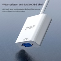 Cable Convertidor de Alta Calidad de 1080P a VGA con Interfaz Chapada en Oro y Revestimiento de PVC