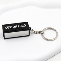 Porte-clés en alliage de zinc avec logo personnalisé, cadeau pour entreprise de logistique, mini porte-clés en forme de conteneur