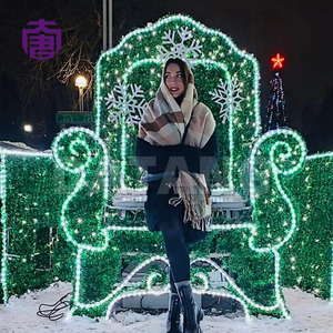 Ornamental Christmas Throne <b>Light</b> for Shopping Mall Hotel Plaza and Festive Photo Display - Product Image 5