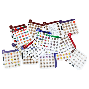 Máquina de entrenamiento <span class=keywords><strong>Schulte</strong></span> Focus Dispositivo educativo de aprendizaje <span class=keywords><strong>Schulte</strong></span> Temas múltiples 80 tarjetas - Product Image 4