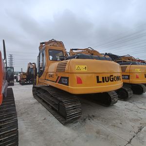 Venta caliente Liugong 922D Crawlerl Excavator 2022 Modelo 22 TON Motor diésel Uso agrícola Pintura original Excelente estado Usado - Product Image 6