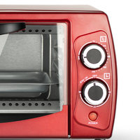 Four à pâtisserie électrique compact RAF R.5320 750W 9L, mini-four de comptoir avec porte en verre, minuterie et contrôle de la chaleur pour la cuisine à domicile