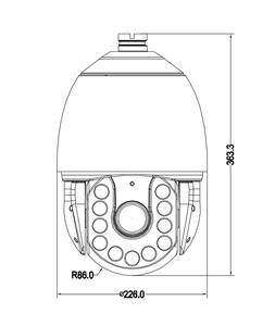 กล้องวงจรปิดไร้สายแบบโดม OEM POE ติดตามอัตโนมัติ พลังงานแสงอาทิตย์ เซ็นเซอร์ CMOS มองเห็นในเวลากลางคืน รองรับ Wifi 4G สำหรับภายนอกอาคาร แบบ PTZ ระบบรักษาความปลอดภัย - Product Image 5