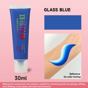 Waterproof Liquid Natural Plant Face & Body Paint Long Lasting <b>Makeup</b> Pigment for Children Party Halloween Cosplay Color Palette - Product Image 4