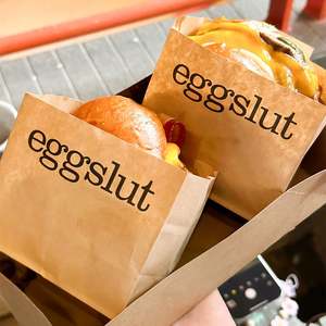 Bolsas de Papel Kraft para Hamburguesas, Impresas con Logotipo Personalizado, Ecológicas, Desechables, Biodegradables, Reciclables e Impermeables - Product Image 1