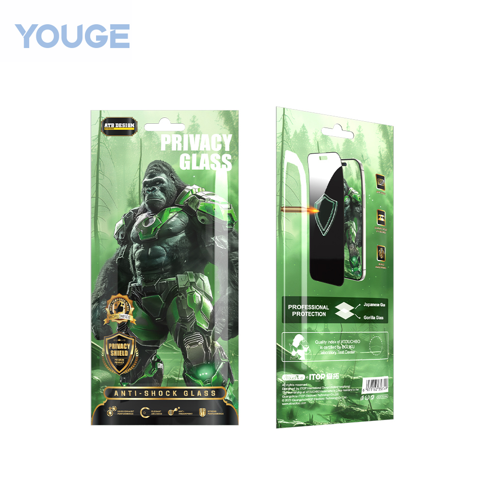 Anti-peep tempered glass