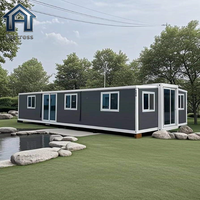 Maisons conteneurs préfabriquées modulaires 20ft 30ft 40ft – Maisons conteneurs extensibles multi-pièces avec cuisine et salle de bain – Tiny Houses