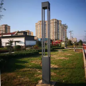 Columna de luz de jardín Lámpara de estilo moderno Poste Camino Paisaje Luces de jardín al aire libre