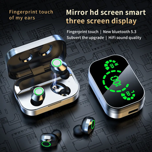 Yd03 écouteurs Tws Fone Hd écran miroir Led affichage Sport jeu écouteurs casque avec boîte de charge micro pour tous les téléphones - Product Image 2