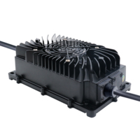 LNLEE 48V 10A UK EU Standard Chargeur de batterie pour Lifepo4 600W électrique avec protection OTP et OVP