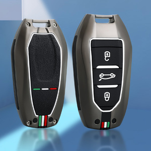Coque de clé de voiture intelligente à rabat en alliage de Zinc pour <span class=keywords><strong>Peugeot</strong></span> 208 2008 301 308 508 5008 RCZ <span class=keywords><strong>Expert</strong></span>/citroën c-elysee C4-Cactus C3 Light - Product Image 2