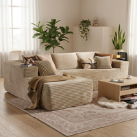Vakuumkomprimiertes Modulares Sofa Schnelle Lieferung Kleinpackung Günstige Versandkosten Abnehmbares Waschbares Sofa in einer Box Wohnzimmer