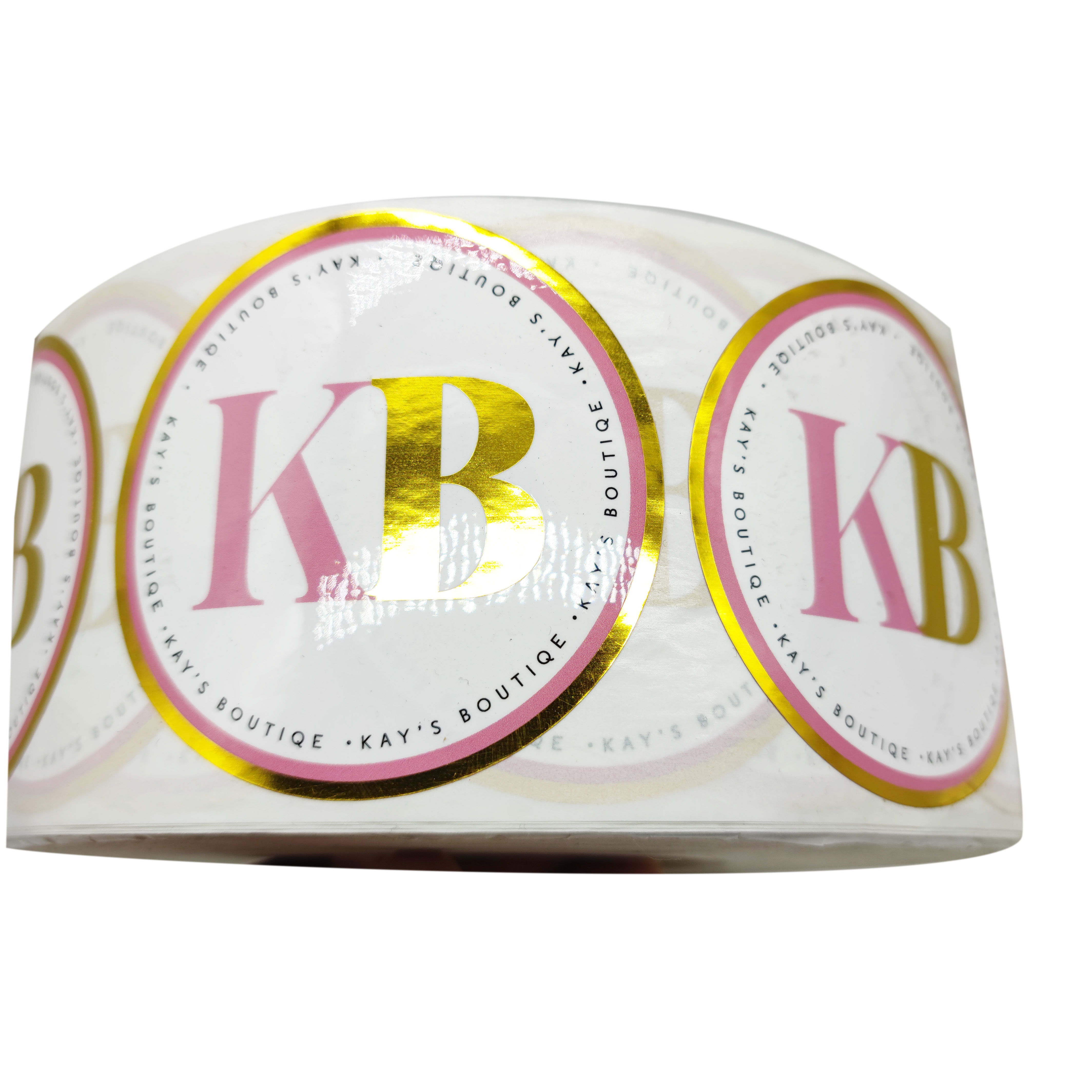 Personalised Logo Beverage Packaging Vinyl Labels & Waterproof Self Adhesive Bottle Stickers Oil Proof