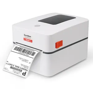 Machine d'étiquettes d'expédition thermique à grande vitesse SoonMark 4x6, imprimante d'étiquettes d'emballages thermiques directs, étiqueteuse sans fil de bureau