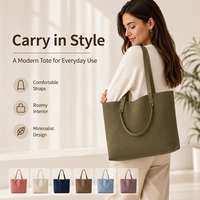 Sac fourre-tout en tricot texturé pour femme avec deux poignées, sac à bandoulière décontracté pour le shopping et les collections de vente en gros