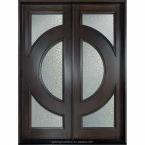 <span class=keywords><strong>Porte</strong></span> battante double moderne pour chambre d'hôtel, entrée principale, construction en bois composite, surface finie, isolation <span class=keywords><strong>phonique</strong></span> - Product Image 2