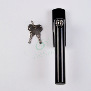 High Quality T Type Design Aluminum <strong>Window</strong> <strong>Lock</strong> Modern Zinc Casement Door Handle <strong>Safety</strong> <strong>Lock</strong> for <strong>Windows</strong> Wholesale Black Color - Product Image 5