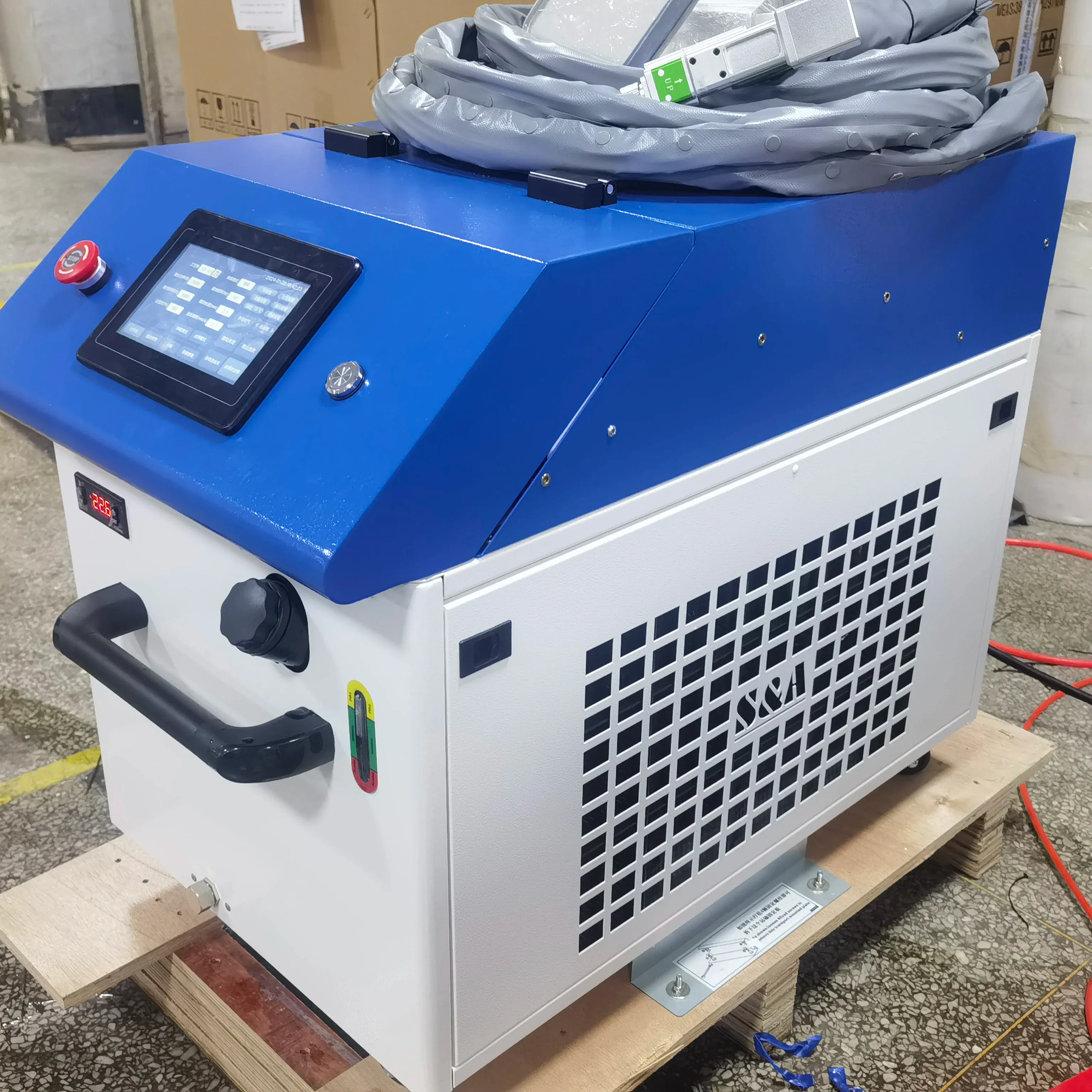 oil metal rust oxide removal laser cleaning machine for steel aluminum surface