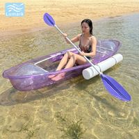 Sac flottant latéral transparent pour siège de kayak en cristal coloré avec kit complet pour la fabrication de cabines photo, fabriqué en Chine par Lumark, incassable