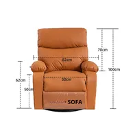 Moderne Raumkapsel, Wohnzimmer, Schlafzimmer, Balkon Eisen rahmen Laid-Back Elektrisch rotierendes Massage sofa Entspannungs stuhl