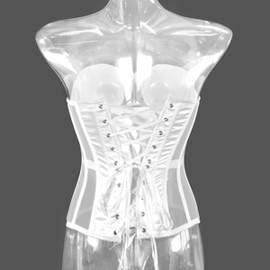 Reggiseno Bustier Convertibile da Donna con Stecche in Plastica e Rete, Senza Spalline, per Supportare e Modellare Abiti da Cerimonia - Product Image 6