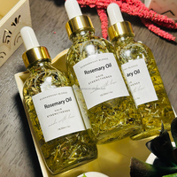 Fournisseur de Marque Blanche Huile Essentielle Naturelle Biologique à Base de Plantes (Jojoba, Ricin, Romarin) pour la Croissance Capillaire
