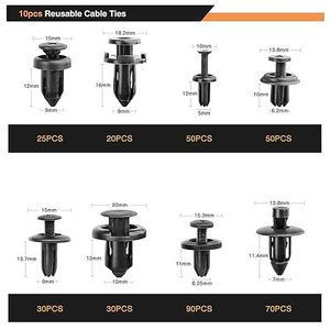 Kit de Sujetadores Automotrices de 620 Piezas con 15 Herramientas para Reparación de Parachoques y Guardabarros de Automóviles - Product Image 3
