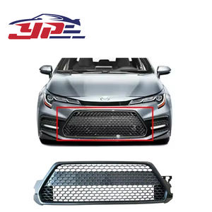 Red de ventilación de coche YOUPEI, parachoques delantero, rejilla electrochapada inferior cromada para <span class=keywords><strong>Toyota</strong></span> <span class=keywords><strong>Corolla</strong></span> 2020, versión de EE. UU. SE 53112-12370 - Product Image 1