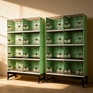 Jaula <span class=keywords><strong>para</strong></span> Pájaros en Oferta, Jaulas Portátiles <span class=keywords><strong>para</strong></span> Pájaros, Diseño Personalizado, Jaula de Cría de Pájaros Resistente a la Oxidación, Jaulas Grandes <span class=keywords><strong>para</strong></span> Pájaros - Product Image 1