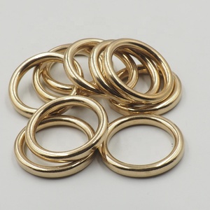 Argola de Latã<span class=keywords><strong>o</strong></span> Sólido 10mm-38mm, Fivela de Metal Sem Costura para Gancho de Bolsa, Acessórios Fortes para Bolsas, Tamanhos 12mm-32mm - Product Image 3