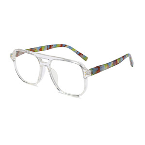 Gafas de lectura rojas para hombres y mujeres con montura metálica y gafas de lectura con filtro de luz azul. - Product Image 5