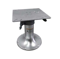 Table de bateau réglable en hauteur à 3 niveaux en aluminium DOWIN, petite table sur pied