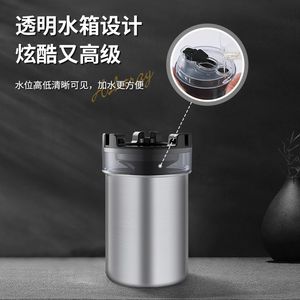 Stainless Steel Ashtray With Water Tank Round Design For Home Office Use 2304171 - Product Image 4