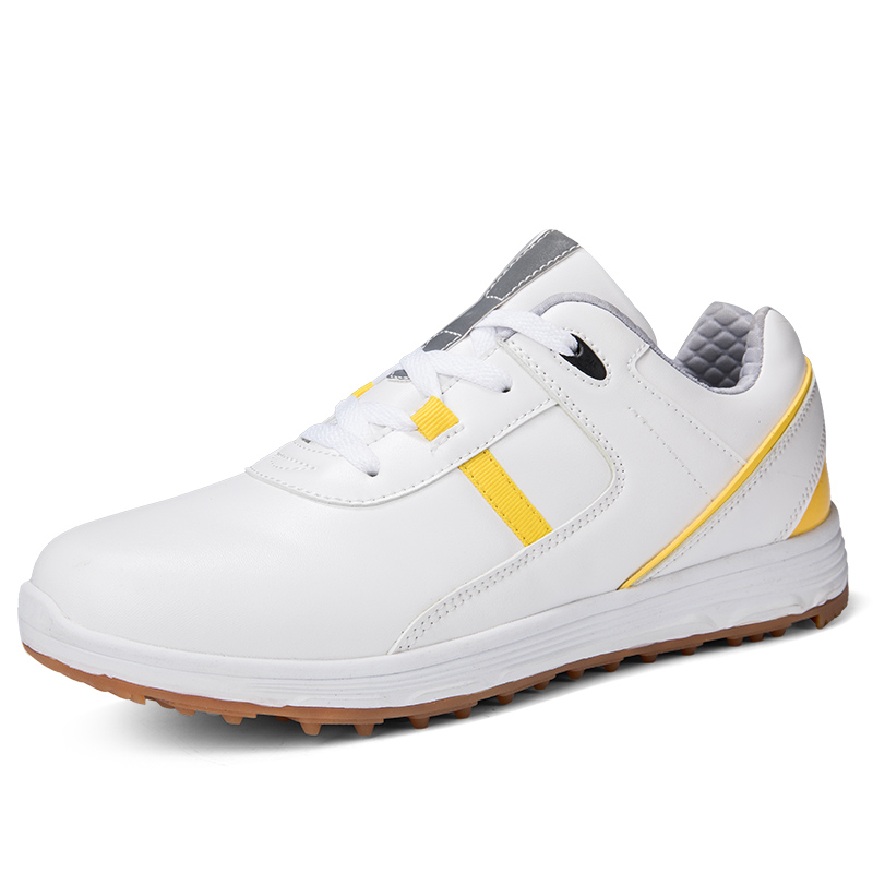 Custom Goedkope Sneaker Nieuwe Stijl Rubber Junior Casual Unisex Leer En Mesh Eva Golf Schoenen Mannen