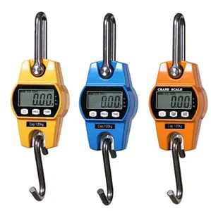 Top Quality LED Electronic Digital Weighing Scale Hanging Crane Scale With Stainless Steel Hook