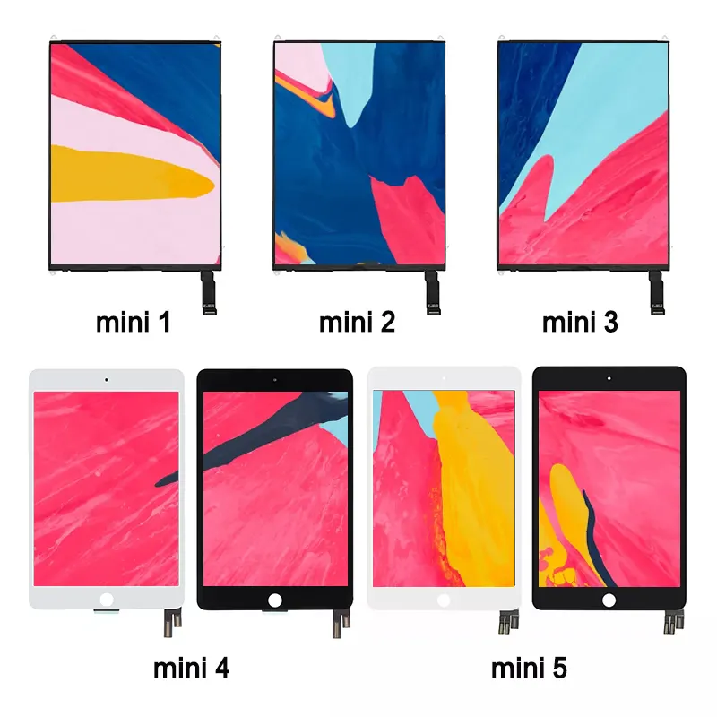 Untuk Apple Ipad Mini1 Mini2 Mini6 Mini 4 6 A2567 5th Lcd Panel Layar Sentuh Asli Digitizer