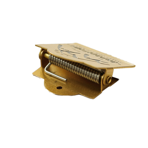Verifizierte Fabrik Custom Retro Style Messing Aufbewahrung clips Schlüssel anhänger & Karabiner Messing Metall Chip <span class=keywords><strong>Clip</strong></span> Werbeartikel - Product Image 5